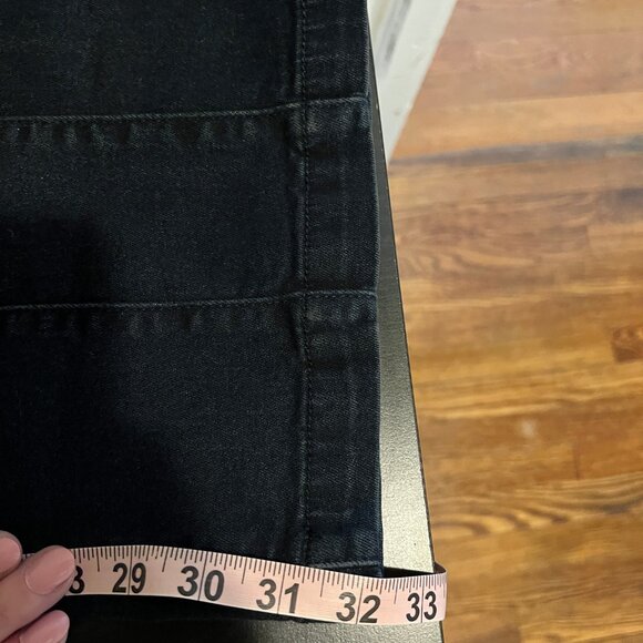 Sofia Diana Flare Jeans Stretch Ultra High Rise Dark Wash Size 12 - Picture 6 of 6